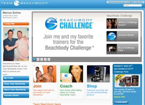 beachbody coach website.